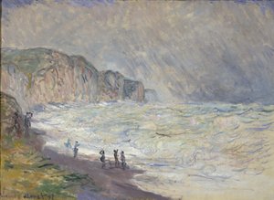 プールビルの重海 作： Claude Monet