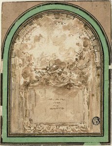 Salle de Spectacle de Besanconの天井のプロジェクト 作： Claude Nicolas Ledoux