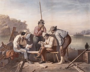 ミシシッピ州のラフツマンのトランプ 作： Claude Régnier