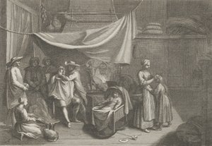 モーニング ザ・モーニング、カリフォルニア州。 1700年。 作： Claude Saint Paul