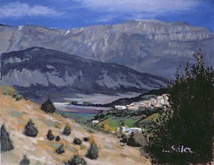 Glandasse Mountain、ダイ 作： Claude Salez