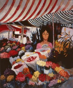 花売り 作： Claude Salez