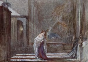 ジョンキーツ、聖アグネスの前夜 作： Claude Shepperson