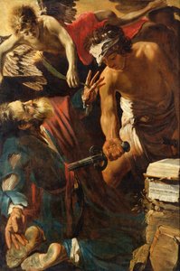 聖マタイの殉教、1617年 作： Claude Vignon