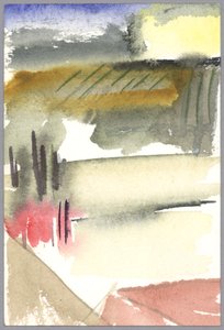 1994年夏の暑い日（水彩） 作： Claudia Hutchins Puechavy
