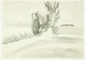 木々のある風景 作： Claus Johansen
