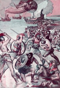 ホーマーによるイリアスのイラスト 作： Clement Goutier