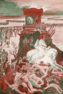 ホーマーによるイリアスのイラスト 作： Clement Goutier