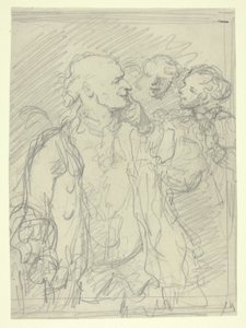 紳士と二人の仲間 作： Célestin Nanteuil
