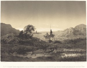 D.キホーテは言った：サンチョの友人、夜が来ている... 作： Célestin Nanteuil