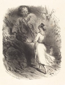 ハンターは驚いた 作： Célestin Nanteuil