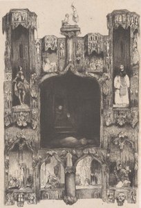 パリのノートルダム大聖堂、1832 年。 作： Célestin Nanteuil