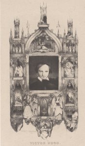 ヴィクトル・ユーゴーの肖像、1833年。 作： Célestin Nanteuil