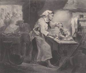 悪魔の娘、ca。 1848-62。 作： Célestin Nanteuil