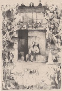 有罪判決を受けた男の最後の日、1833 年。 作： Célestin Nanteuil