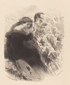 仮面の女 作： Célestin Nanteuil