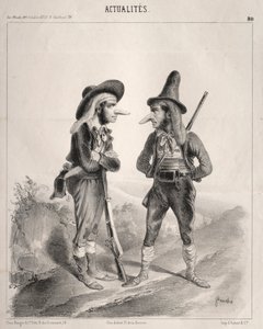 ニュース：だから反逆者！ ...何もない！それは素敵になります！...、1841年。 作： Clémente Pruche