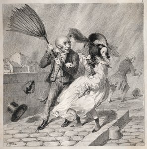 Bambochades：私のバロメーターが美しいことをご存知ですか！... 1841年の豊かな時間です。 作： Clémente Pruche