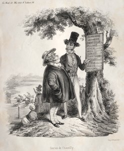 シャンティリーコース、1841年。