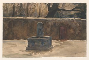 壁によく水をまく 作： Coba Steenhoff