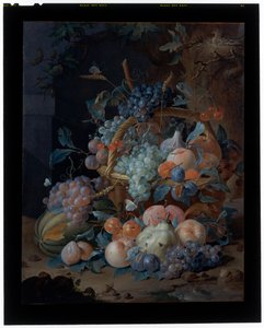 花の静物（キャンバスに油彩） 作： Coenraet Roepel