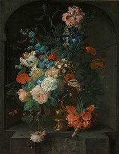 花のある静物 作： Coenraet Roepel