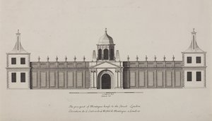 大英博物館、ホルボーン、1750年頃 作： Colen Campbell