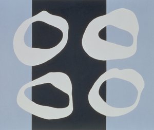 Blue Ground IV、1998（キャンバスにアクリル） 作： Colin Booth