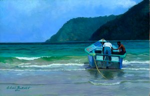 捕獲前（木の上の油） 作： Colin Bootman