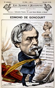 Edmond de Goncourt - Coll-Toc (コルトック)作、「Les Hommes d