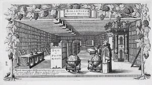 アウグスト・フォン・ブランズウィック・リューネブルクの書斎にて（1650年 作： Conrad Buno