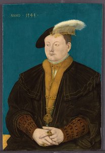 フリードリヒマグヌス1世の肖像、ソルムスラウバッハ、1543年