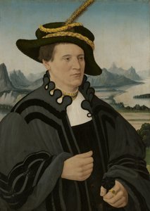 フリードリヒ・ロールバッハの肖像、1532 作： Conrad Faber von Creuznach