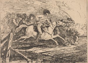 Ratsuväen hyökkäys 作： Conrad Gessner