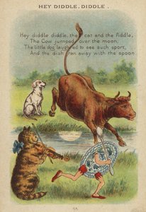 童謡です。ヘイ ディドゥル、ディドゥル（クロモリソウ 作： Constance Haslewood
