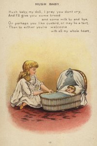 童謡のハッシュベイビー（クロモリト 作： Constance Haslewood