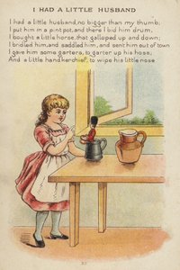 童謡のようなI Had A Little Husband（クロモリトモ 作： Constance Haslewood