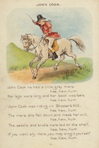 童謡の話ジョン・クック(クロモリト) 作： Constance Haslewood