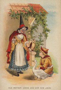 ナーサリーライムオールド・マザー・グースとその息子ジャック（クロモリト 作： Constance Haslewood