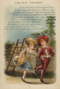 童謡のような劇中のウェルカム（クロモリト 作： Constance Haslewood