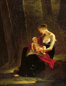 幸せな母 作： Constance Marie Mayer Lamartiniere