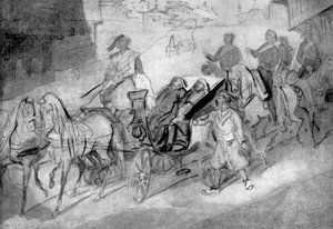 トルコ当局、1930 作： Constantin Guys