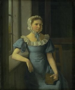 アーティストの長女 作： Constantin Hansen
