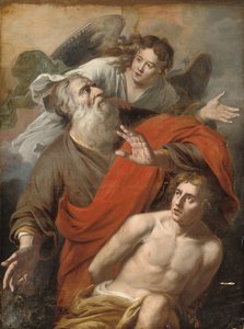 アイザックの犠牲 作： Constantin Verhout or Voorhout