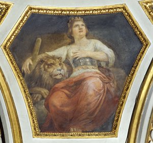 The Fortress（4つの枢機卿の美徳 作： Constantino Brumidi