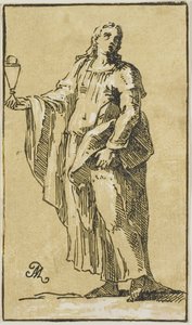 福音書記者聖ヨハネ 作： Conte Antonio Maria Zanetti the Elder