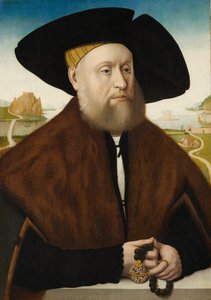 ライン川のヘンリーからモーレン家へ 1477-1536、1520 年代後半。 作： Copy after Conrad Faber von Creuznach.