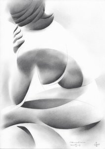 優雅な女性の姿