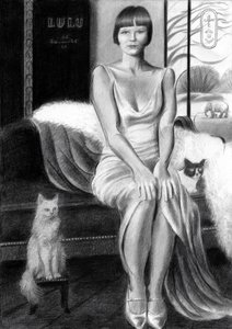 猫と過ごすヴィンテージ・グラマー 作： Corné Akkers