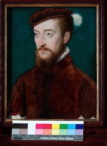 アントワーヌドブルボンの肖像、1548 作： Corneille de Lyon